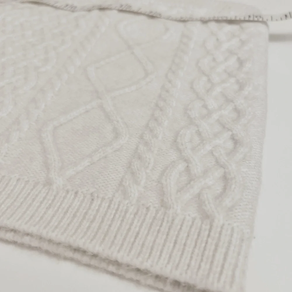 🗽H&M Beige Cable Knit Tank | Size :L - Picture 7 of 12